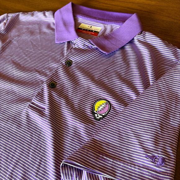 Grateful Dead Steal Your Face Grand Slam Golf Polo (M) - Picture 6 of 6